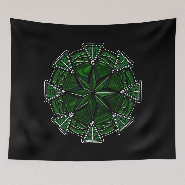 Item preview, TNT - EIGHT POINTED STAR - GREEN designed and sold by TNT-STYLEZ.