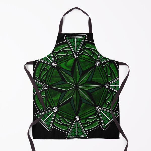 Item preview, TNT - EIGHT POINTED STAR - GREEN designed and sold by TNT-STYLEZ.