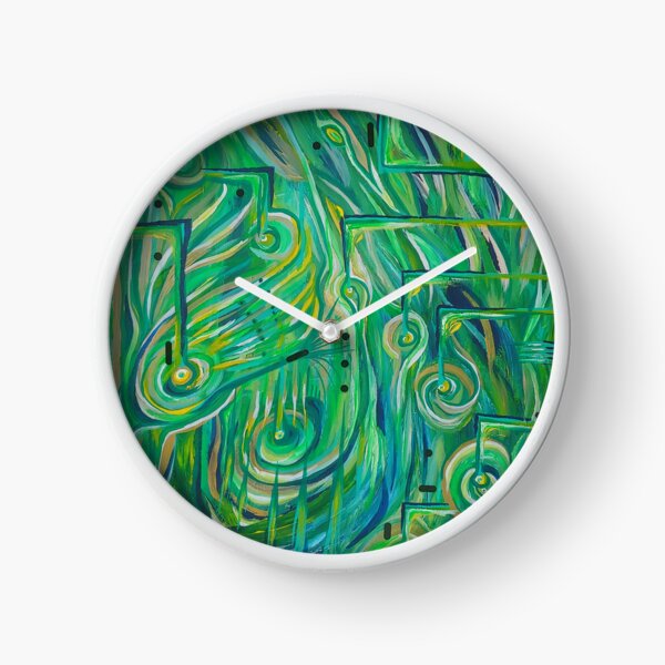 Chasing Butterflies Clock