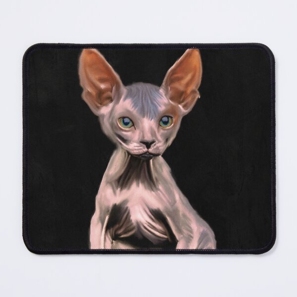 Item preview, Cut Sphynx Cat Oil Paint, Canadian Sphynx, Gift Idea For Sphynx Mom, Sphynx Cat Lover And Sphynx Cat Owners designed and sold by Paintcorner.