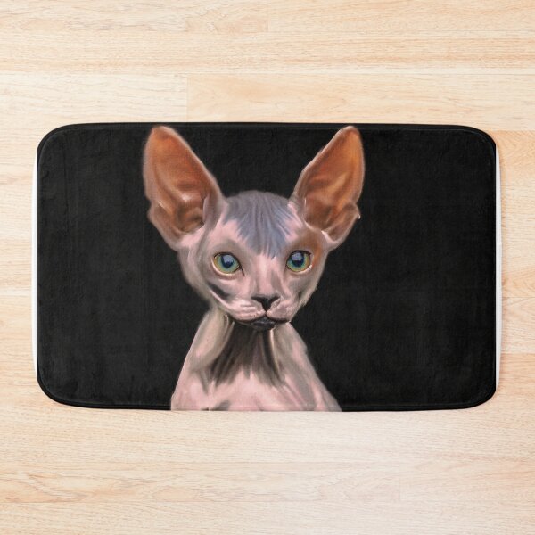 Item preview, Cut Sphynx Cat Oil Paint, Canadian Sphynx, Gift Idea For Sphynx Mom, Sphynx Cat Lover And Sphynx Cat Owners designed and sold by Paintcorner.