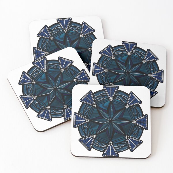 Item preview, TNT - EIGHT POINTED STAR - BLUE designed and sold by TNT-STYLEZ.