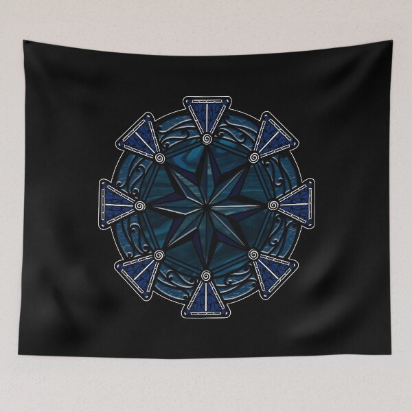 Item preview, TNT - EIGHT POINTED STAR - BLUE designed and sold by TNT-STYLEZ.