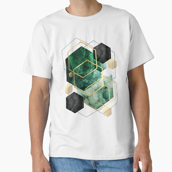 Item preview, Emerald Green Geo designed and sold by UrbanEpiphany.