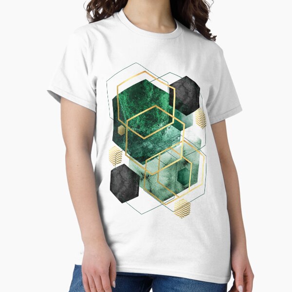 Item preview, Emerald Green Geo designed and sold by UrbanEpiphany.