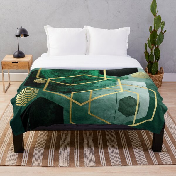 Item preview, Emerald Green Geo designed and sold by UrbanEpiphany.