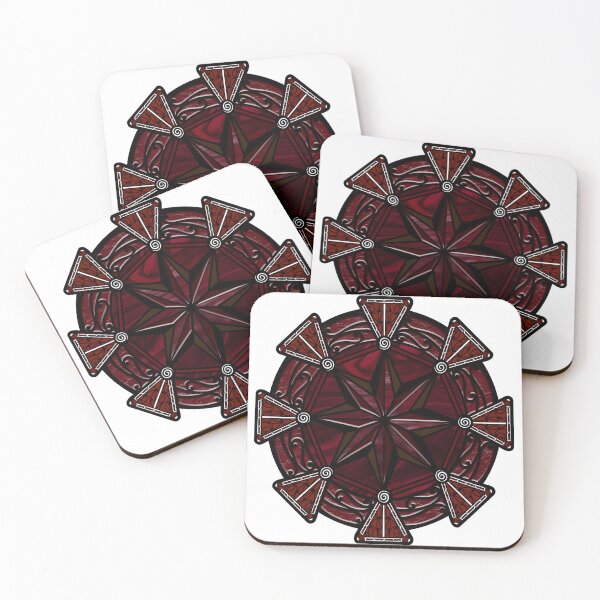 Item preview, TNT - EIGHT POINTED STAR - RED designed and sold by TNT-STYLEZ.