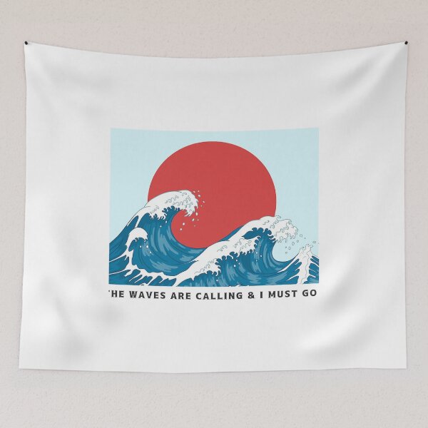 Item preview, Alternative Japanese Wave "The Great Wave off Kanagawa" designed and sold by Eriartec.