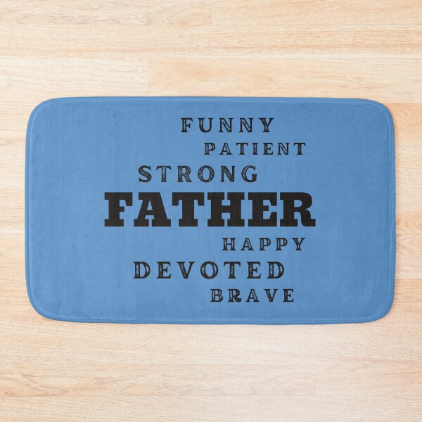 Item preview, Father Funny Patient Strong Devoted Brave, Funny Father’s Day Gift For Dad  designed and sold by calalassy.