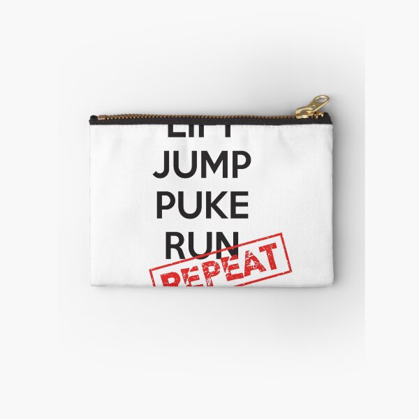 Item preview, Lift, Jump, Puke, Run - REPEAT designed and sold by nektarinchen.