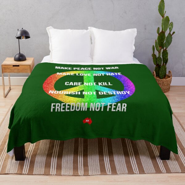 Item preview, Peace, Love, Nourish and Freedom designed and sold by Andykinoz.