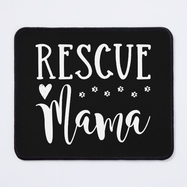Item preview, Rescue Mama - Cute Rescue Dog Mom designed and sold by Krysanthe.
