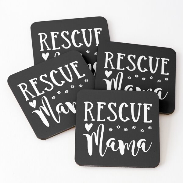 Item preview, Rescue Mama - Cute Rescue Dog Mom designed and sold by Krysanthe.