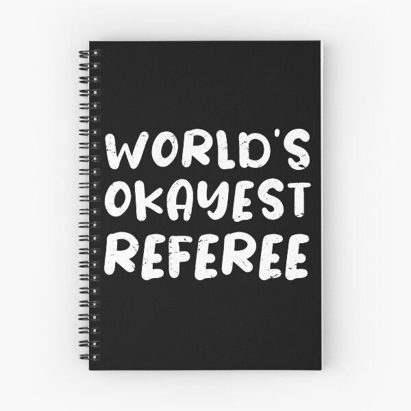 Item preview, World's okayest Referee, referee gifts  designed and sold by anodyle.