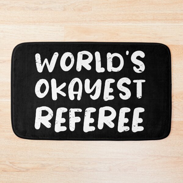 Item preview, World's okayest Referee, referee gifts  designed and sold by anodyle.