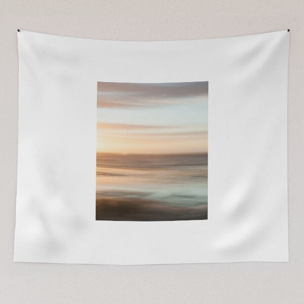 Item preview, Coastal abstract image in sea and sunset hues designed and sold by Brian Scantlebury.