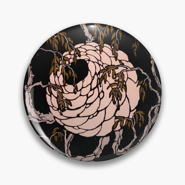 Item preview, Elegant Art Nouveau stencil print Flower Pattern by E.A. Seguy 7 designed and sold by The Happy Plot.