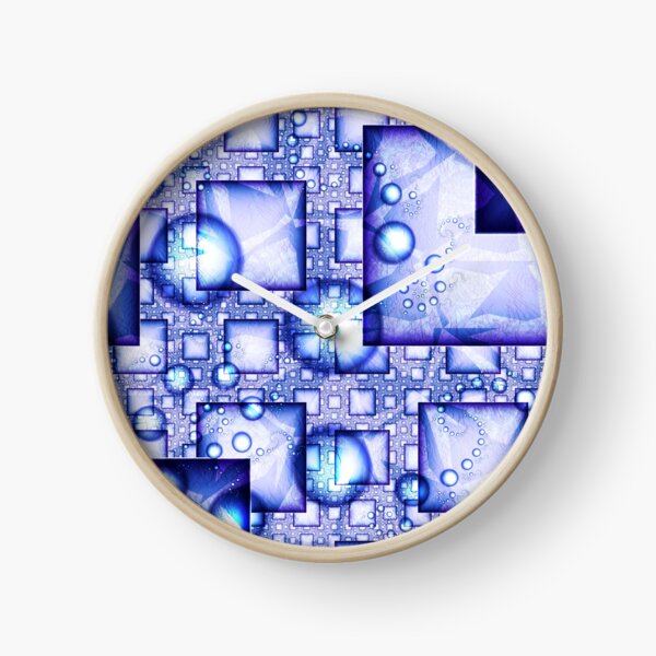 Cubes And Spheres Clock