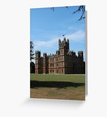 Downton Abbey Greeting Card