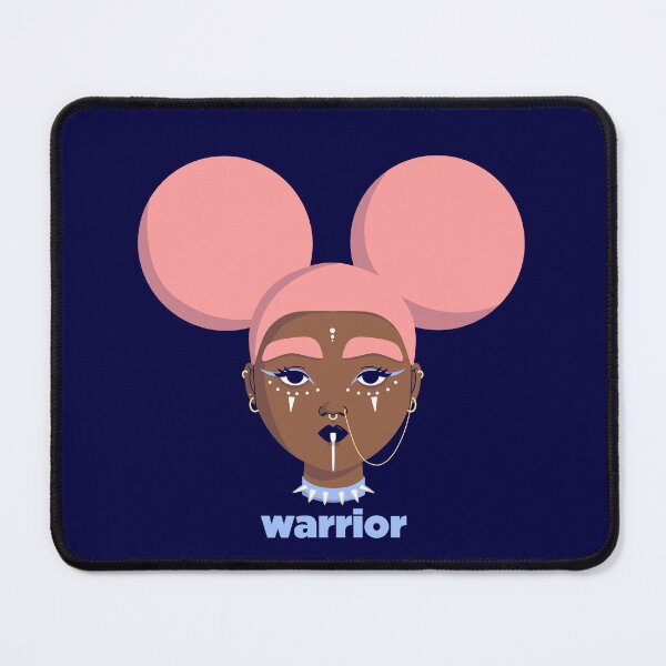 Item preview, Pastel Afropunk Warrior designed and sold by komoukmouk.