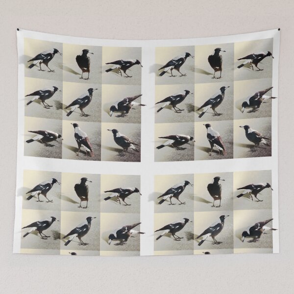Item preview, 9 Magpies designed and sold by Trish Hart.