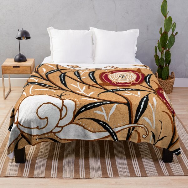 Item preview, Elegant Art Nouveau stencil print Flower Pattern by E.A. Seguy 8 designed and sold by fivo.