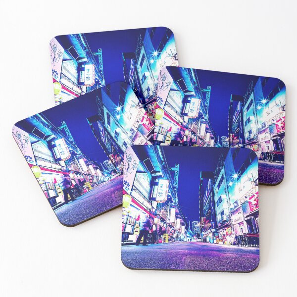 Item preview, cyberpunk Tokyo street and neon designed and sold by vanyadesign.