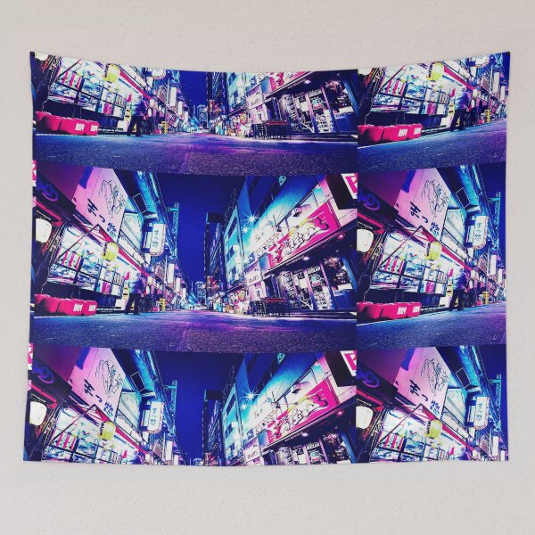 Item preview, cyberpunk Tokyo street and neon designed and sold by vanyadesign.