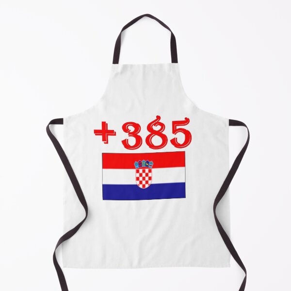 Item preview, Croatia Zagreb International Telephone Code Flag designed and sold by MonArtisteSam.