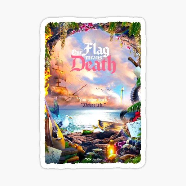 Our Flag Means Death Sticker