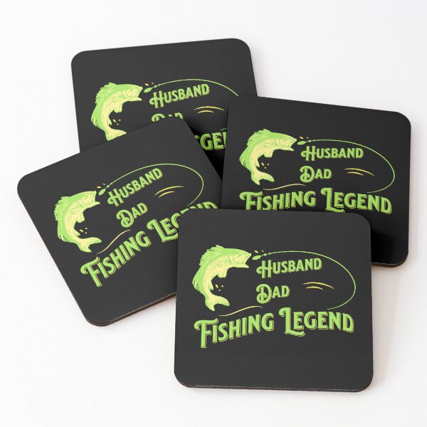 Item preview, Husband Dad Fishing Legend Light Green Retro Vintage Fishing Lover designed and sold by Coffee Partee.