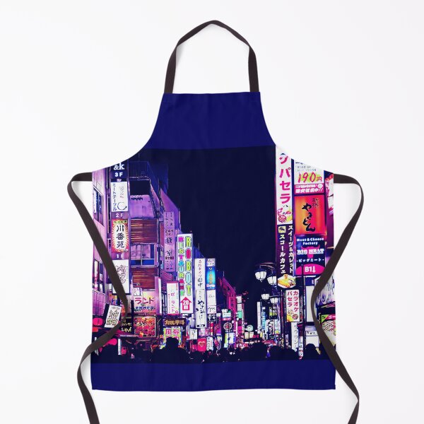 Item preview, Tokyo cyberpunk city at night designed and sold by vanyadesign.