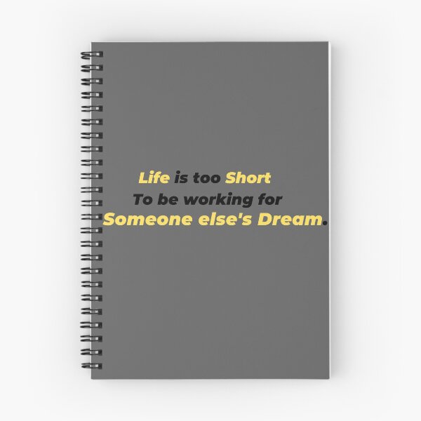 Item preview, Life is too short to be working for someone else's dream - Entrepreneur - Ecom King - Business designed and sold by NotUrAverageART.
