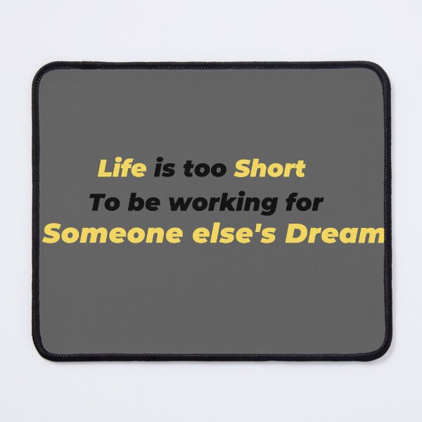 Item preview, Life is too short to be working for someone else's dream - Entrepreneur - Ecom King - Business designed and sold by NotUrAverageART.