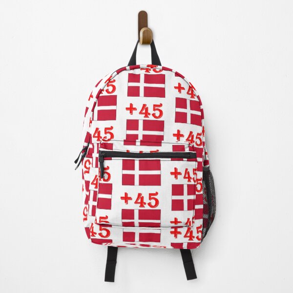 Item preview, Denmark Copenhagen International Telephone Code Flag designed and sold by MonArtisteSam.