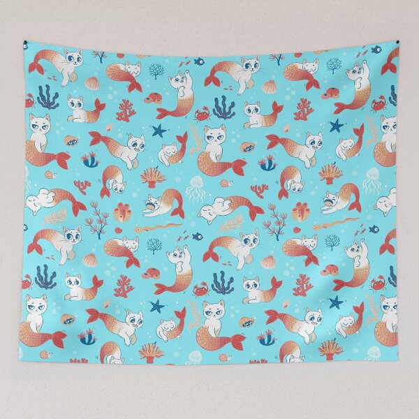 Item preview, Purrmaids designed and sold by hellocloudy.