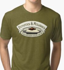 Potatoes and Molasses Tri-blend T-Shirt