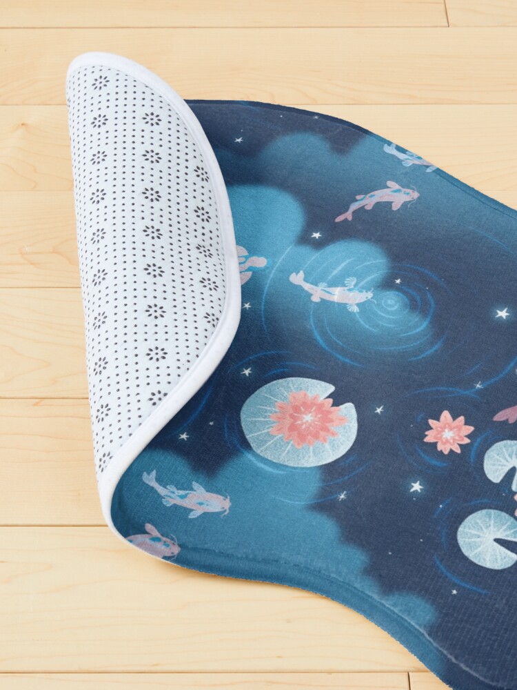 Alternate view of Koi pond - night Pet Mat