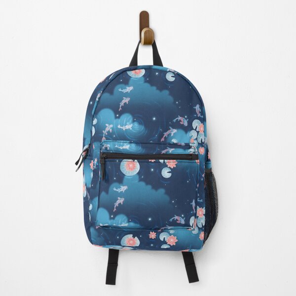 Item preview, Koi pond - night designed and sold by hellocloudy.