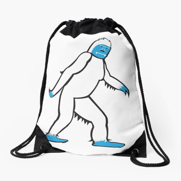 The Abominable Yeti Drawstring Bag