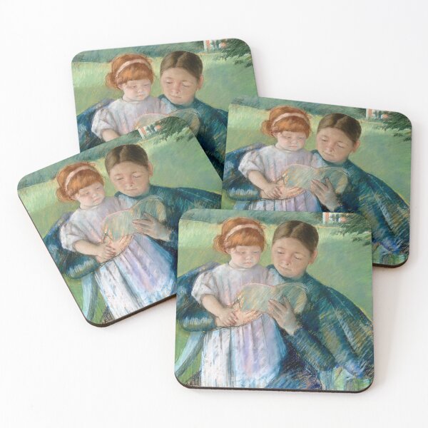 Item preview, Nurse Reading to a Little Girl Mary Cassatt designed and sold by Jaydee001.