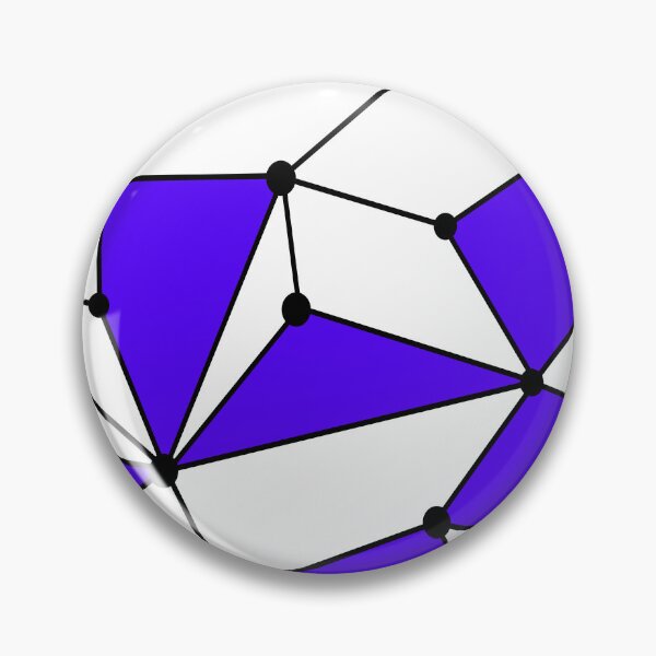 Item preview, Abstract geometric pattern - blue. designed and sold by K.S ART.