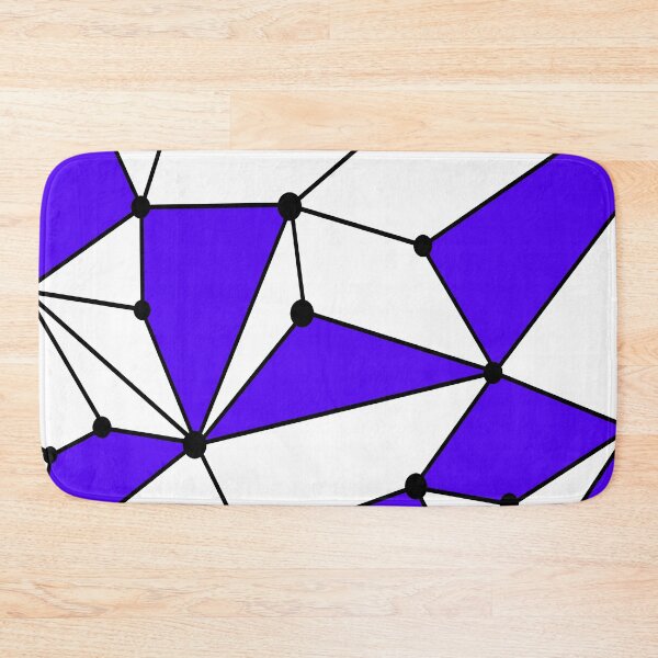 Item preview, Abstract geometric pattern - blue. designed and sold by K.S ART.