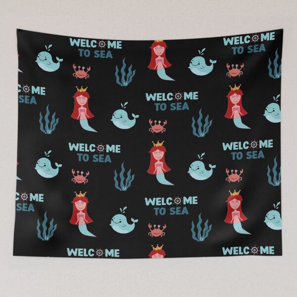 Item preview, Welcome to sea - sea creature designed and sold by DopeDesign111.