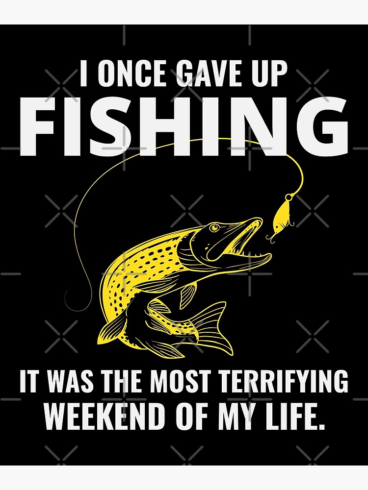 Fishing Dad Fish Outdoor Hobby Activity Funny | Poster