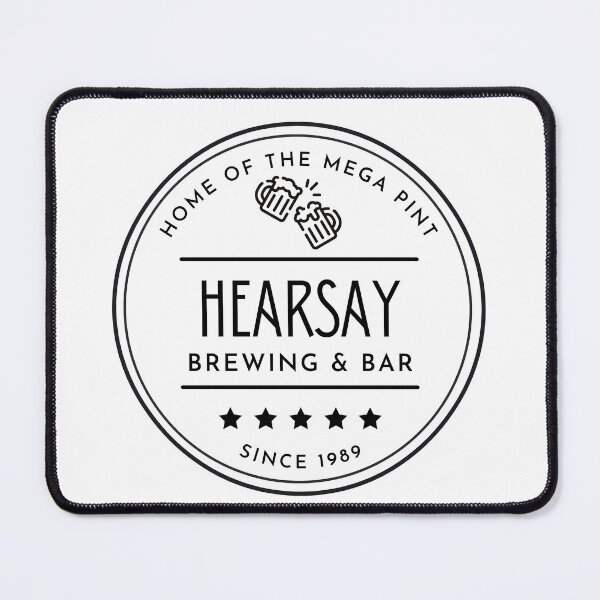 Item preview, Hearsay Brewing and Bar designed and sold by OnSceneCode.