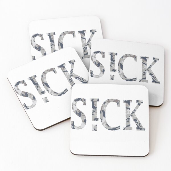Item preview, Sickick S!ck S!ckK!ck S!ck!ck  Brown-Gray camouflage  designed and sold by TheGreedyCrypto.