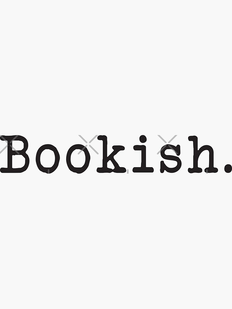 Bookish - Book Lover - Bookstagram - Bookworm - Typewriter by yairalynn