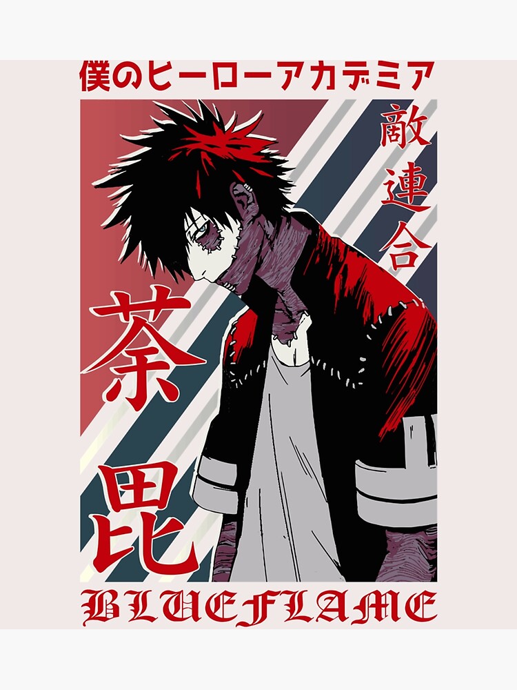 My Hero Academia Dabi Anime Mha Poster