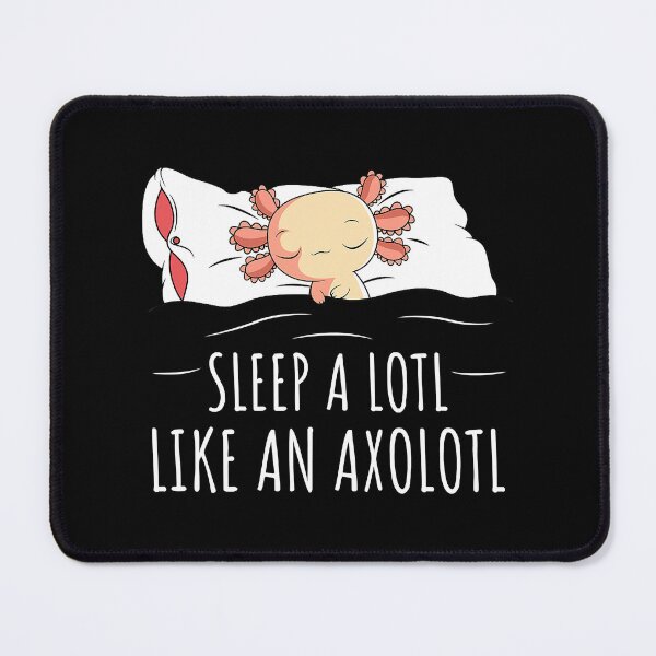 Item preview, Sleeping Axolotl Pyjamas Mexican Salamander Lover Napping designed and sold by MichealExan.